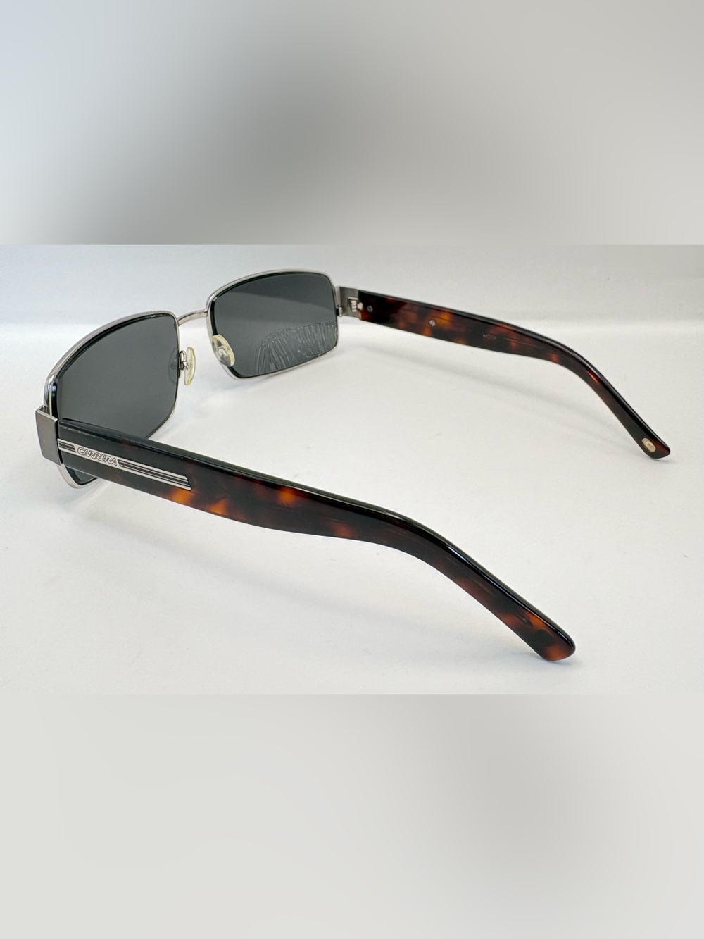 Carrera Globetrotter 4 Silver Oval Metal Sunglasses Frames Only - Picture 5 of 8